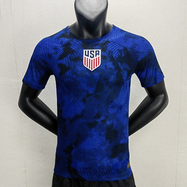 AAA Quality USA 2022 World Cup Away Dark Blue Jersey(Player)